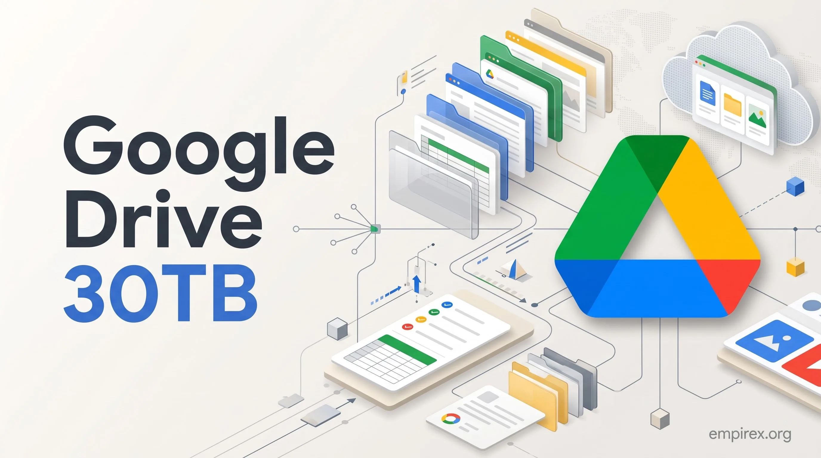 Google Drive 30TB - Nâng cấp chính chủ - hình ảnh sản phẩm tại EmpireX
