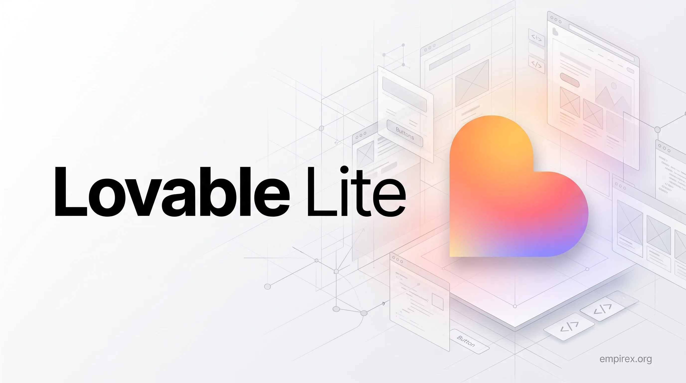 Lovable Lite - Ready account product image at EmpireX
