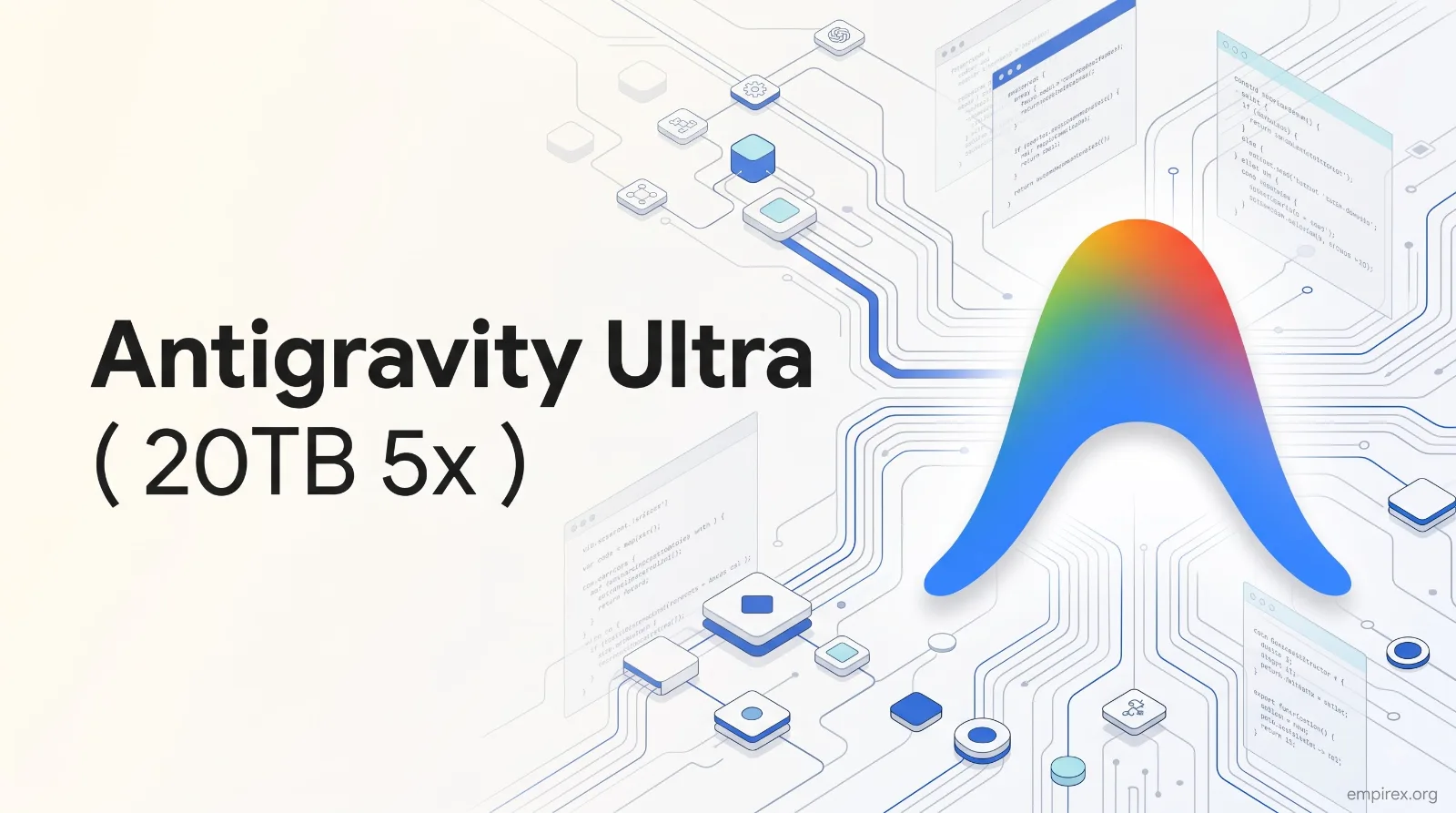 Antigravity Ultra ( 20TB 5x ) - Official Personal Upgrade product image at EmpireX
