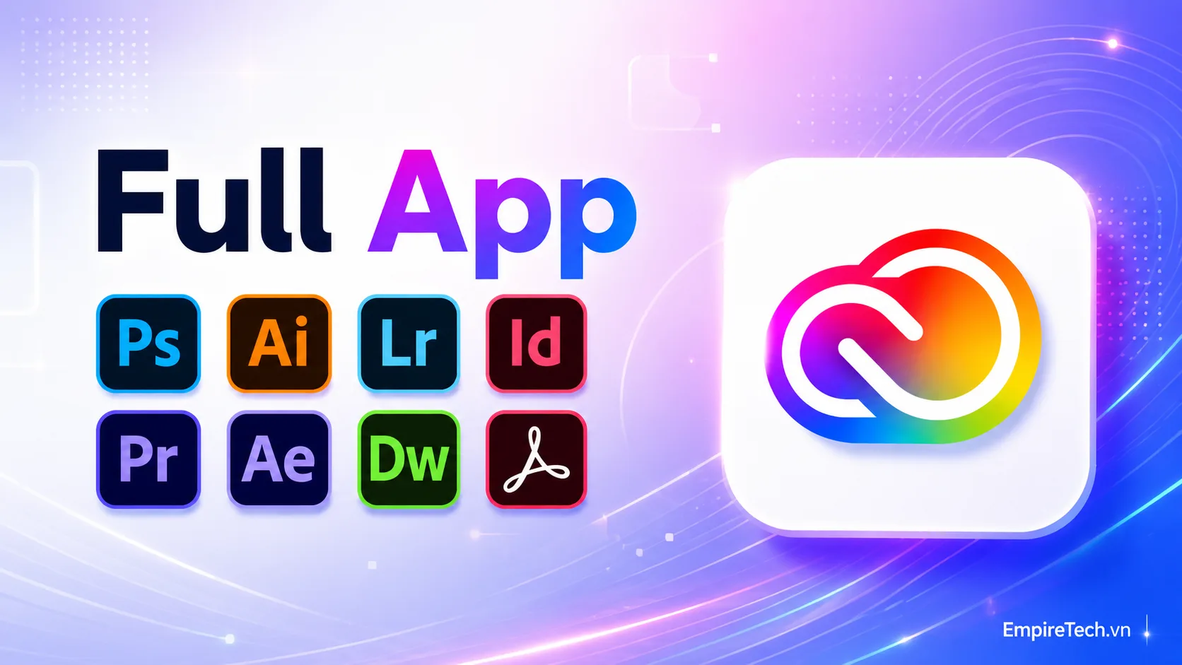 Adobe Full Apps - Ready Account product image at EmpireX