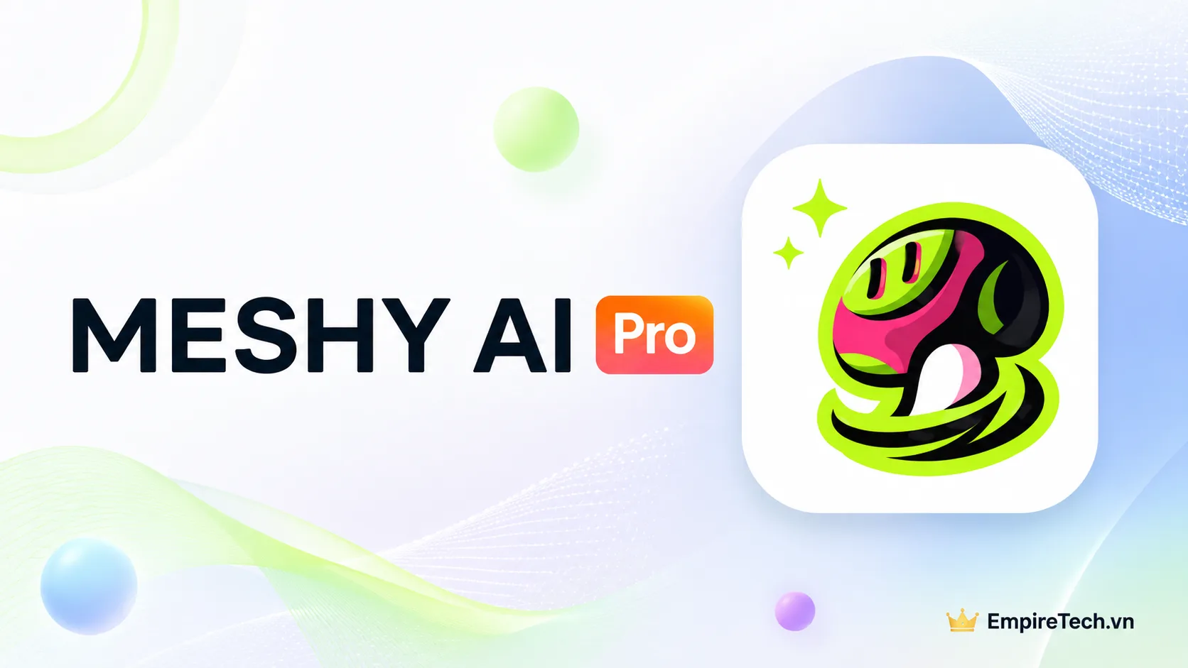 Meshy AI Pro - Ready account product image at EmpireX