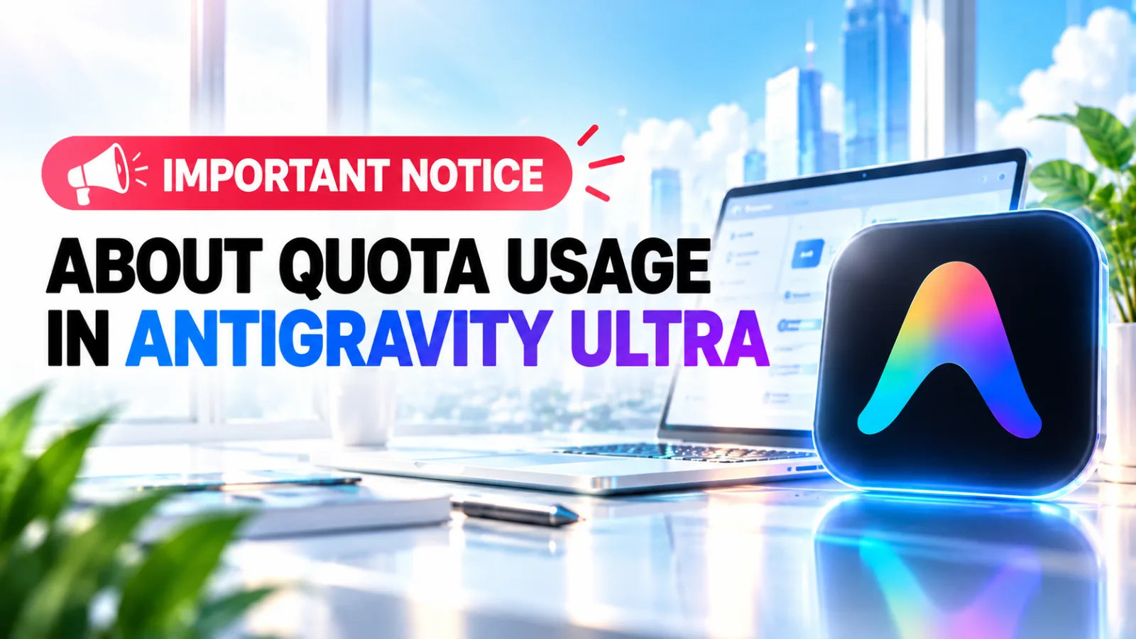Important Notice About Quota Usage In Antigravity Ultra