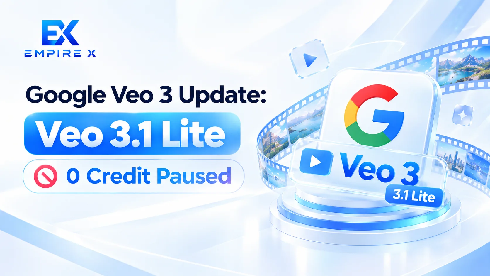 Google Veo 3: Veo 3.1 Lite 0 Credit Removed from Ultra